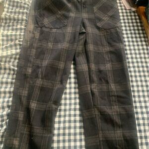 Democracy women’s  Dark Gray Plaid Dress Pants